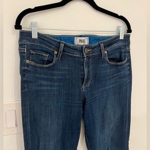 Paige Dark Wash Skinny Jean Size 31